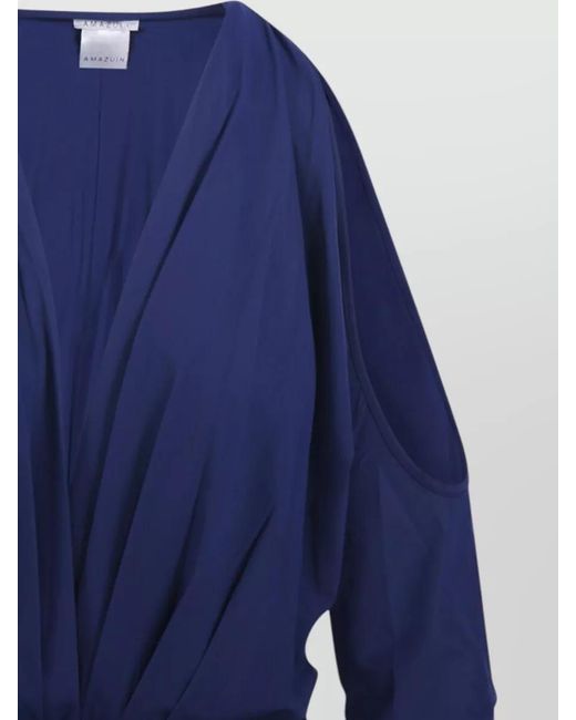 Amazuìn Blue Mini Dress