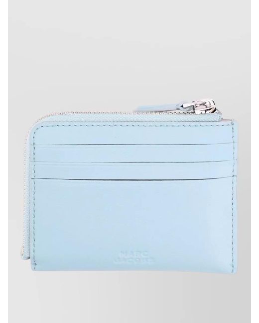 Marc Jacobs Blue Leather Cardholder Wallet