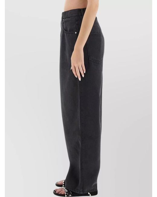 Isabel Marant Blue Wide-Leg Jeans