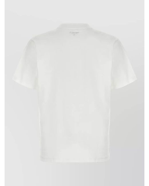Carhartt White Shattered Graphic Logo Crew Neck T Shirt for men