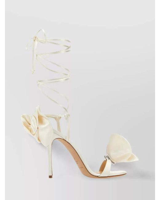 Magda Butrym Natural Silk Sandals