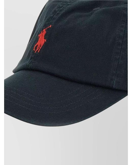 Polo Ralph Lauren Blue Cotton Baseball Cap for men