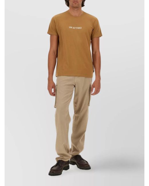 Aspesi Natural Regular-Fit Cargo Trousers for men