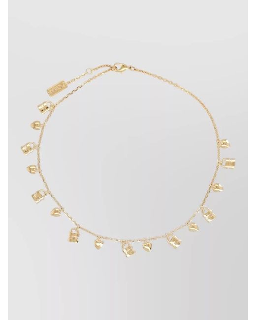 Chloé Natural Adjustable Bracelet Featuring Dangling Charm Accents