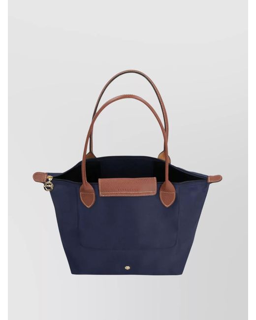 Longchamp Blue Original M Shoulder Bag