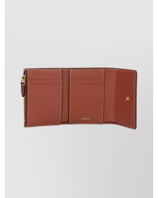 Burberry Natural Check Folding Wallet