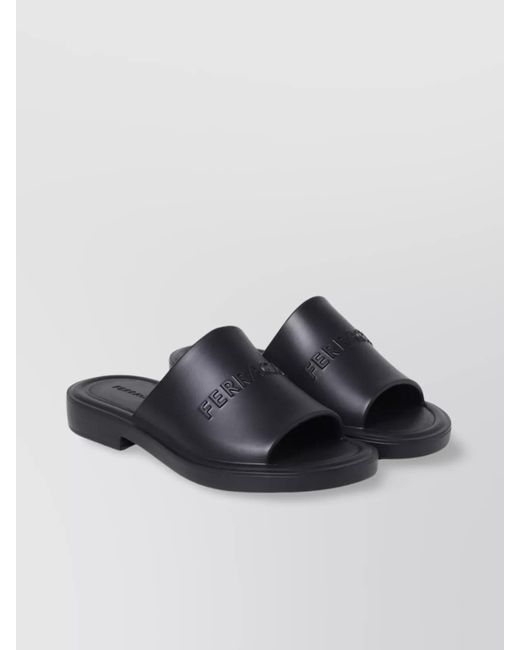 Ferragamo Black Sandals