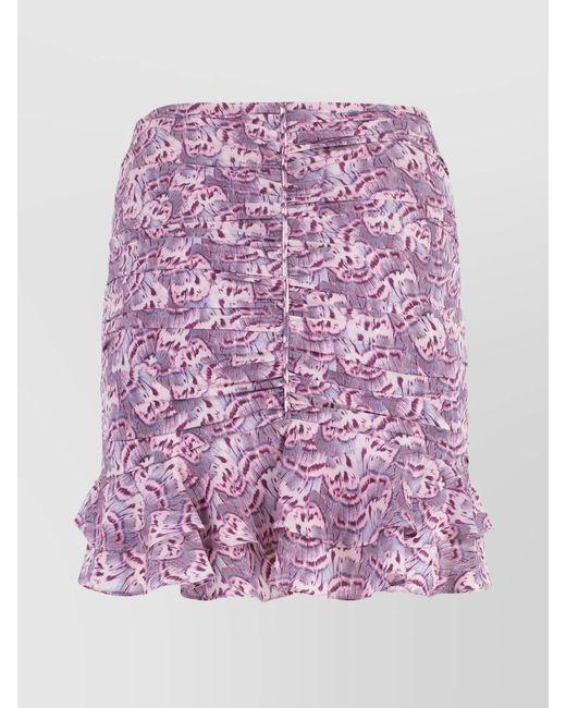 Isabel Marant Purple Short Skirts