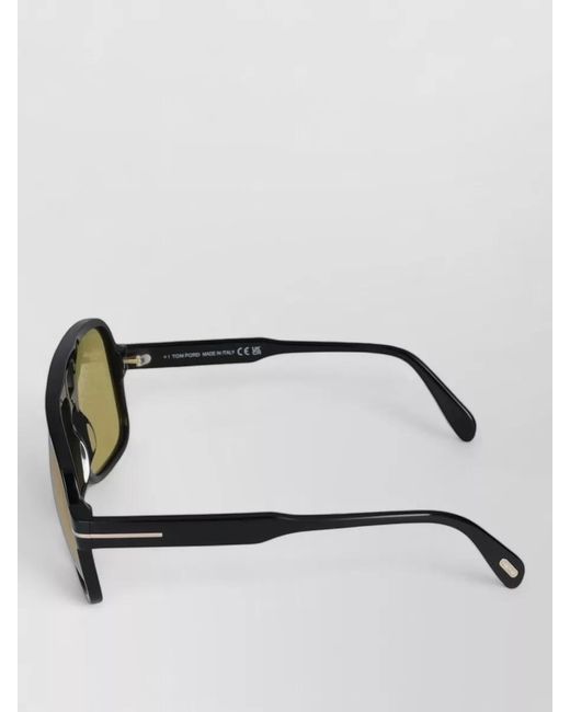 Tom Ford Green Square-Frame Sunglasses