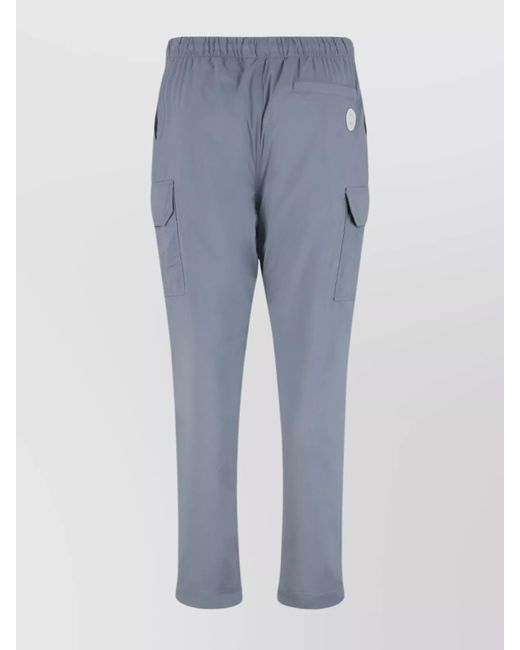 Canada Goose Blue Nylon Cargo Track Pants