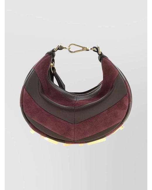 Fendi Pink Graphy Mini Leather Mini Bag