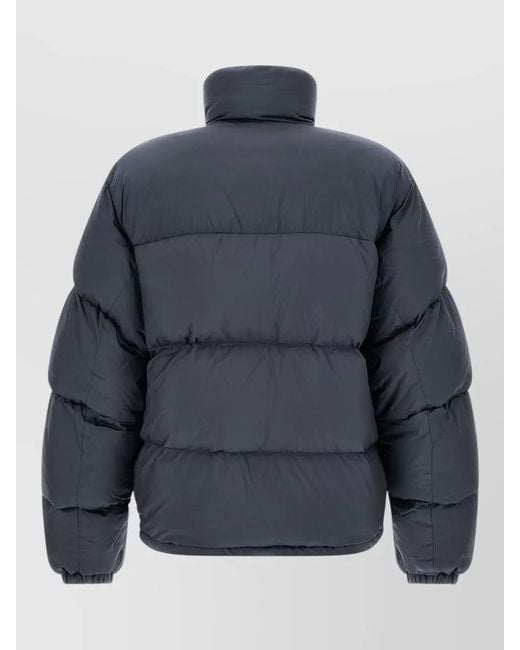 Canada Goose Blue Down Quilted High Neck Puffer Jacket for men