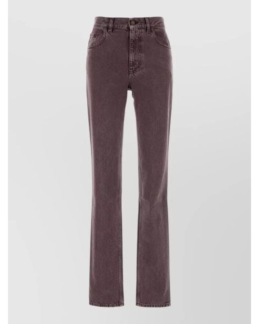 Chloé Purple Denim Jeans