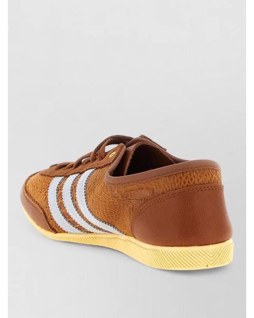 Adidas Originals Brown Japan Decon Low Top Sneakers Stripes