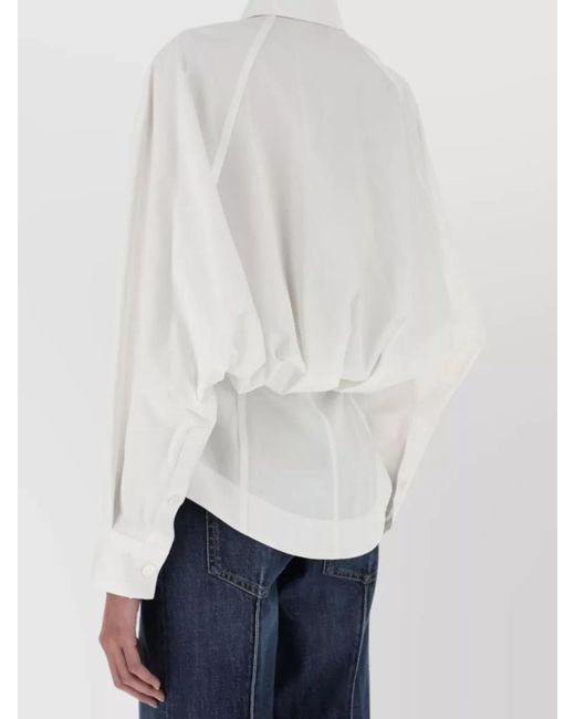 Bottega Veneta White Cotton Shirt