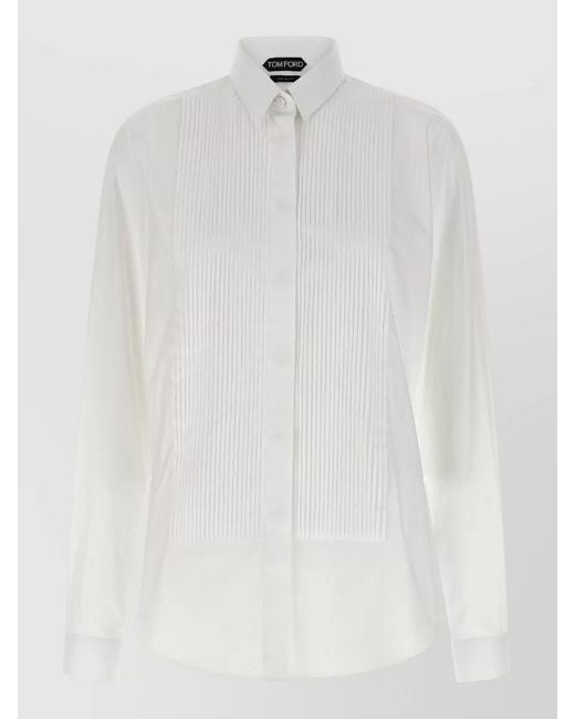 Tom Ford White Cotton Shirt