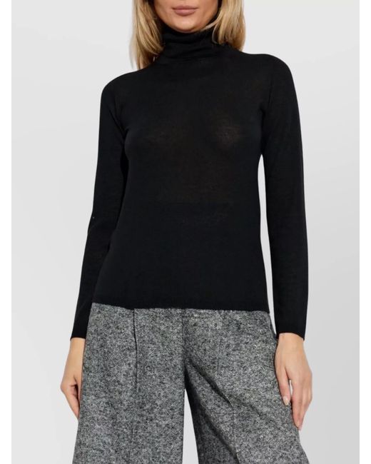 Max Mara Black Wool Tank Top