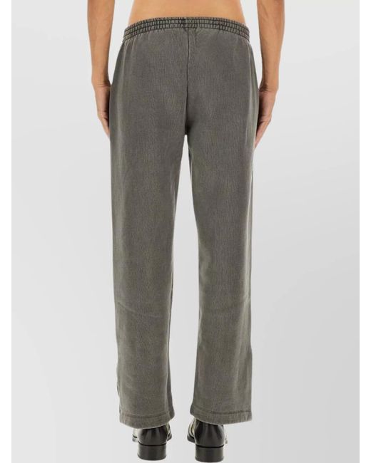 Our Legacy Gray Cotton Straight-Leg Trousers for men