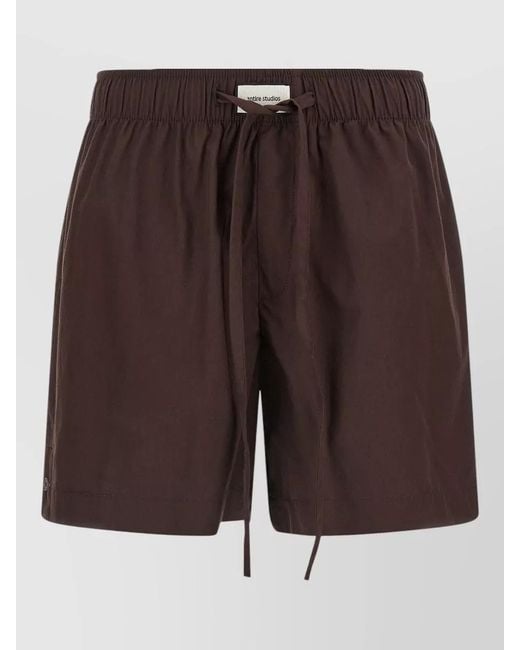 Entire studios Brown Cotton Pajama Shorts