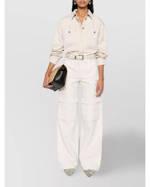IRO Natural Linen Cotton Shirt