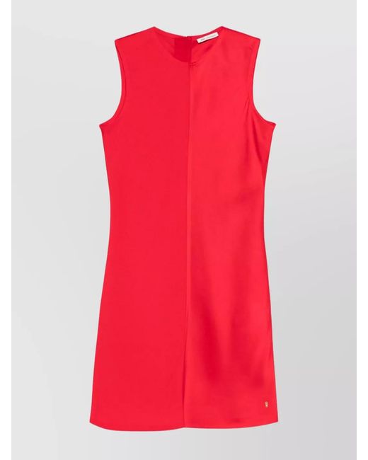 AMI Red Sleeveless Maxi Dress