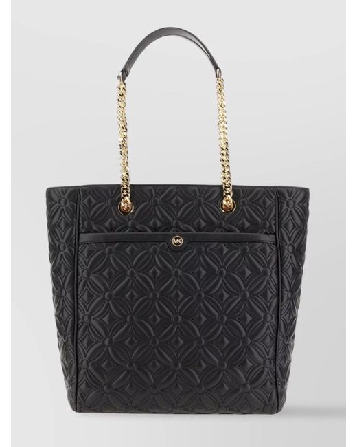 Michael Kors Black Leather Shoulder Bag
