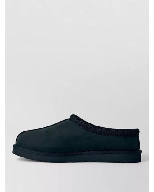 Ugg Blue Leather Slippers for men
