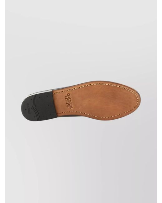 G.H.BASS Multicolor Leather Penny Loafers
