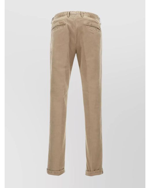 Incotex Natural Chino Trousers for men