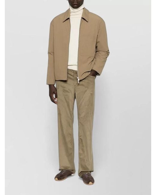 Etro Natural Straight Leg Corduroy Jeans for men