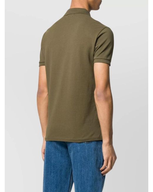 Polo Ralph Lauren Green Slim-Fit Cotton Short-Sleeve Polo Shirt for men