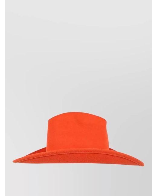 Studio Wide Brim Hat Structured Crown Design