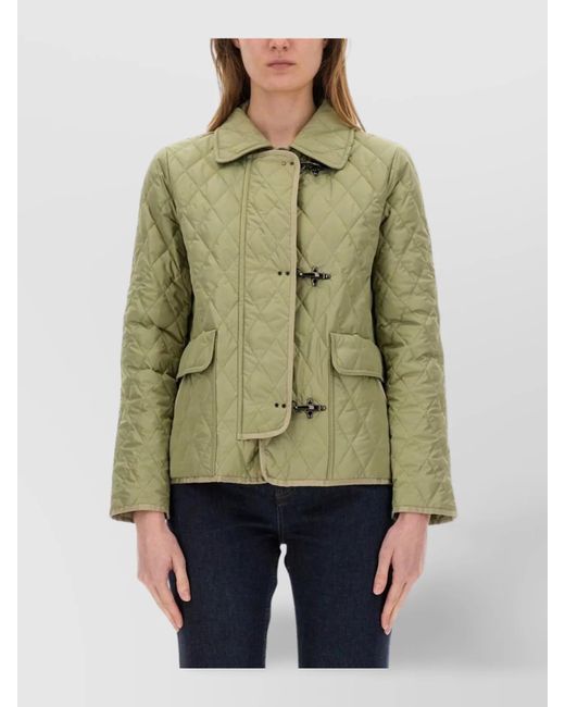 Fay Multicolor Quilted Jacket
