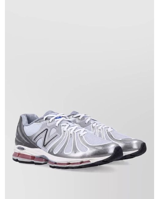 New Balance Metallic Mesh Low-Top Sneakers