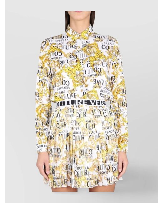 Versace Jeans Couture Multicolor Printed Shirt