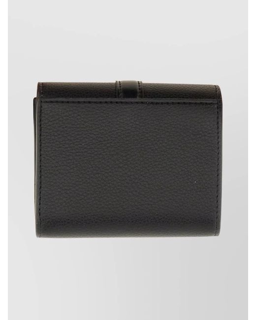 Stella McCartney Black Trifold Wallet