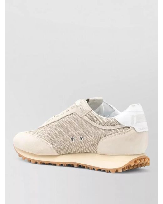 Golden Goose Deluxe Brand Natural Mesh And Suede Low-Top Sneakers for men