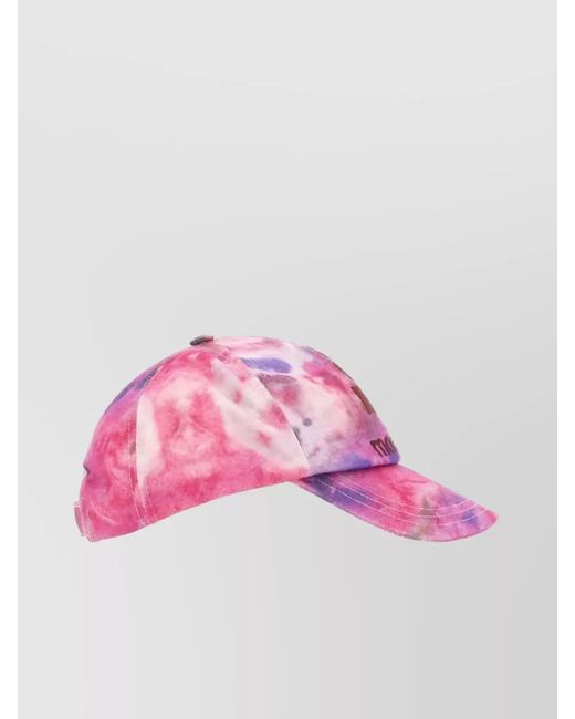 Isabel Marant Pink Printed Cotton Baseball Cap