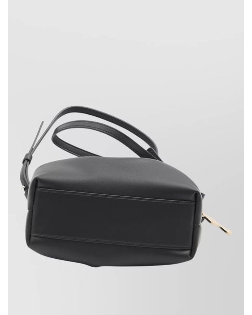 Christian Louboutin Black Eva Mini Lambskin Crossbody Bag