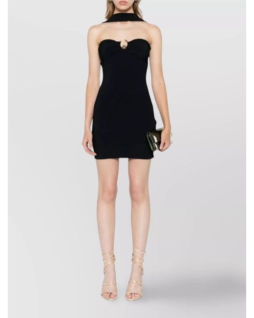 Roberto Cavalli Black Mini Dress