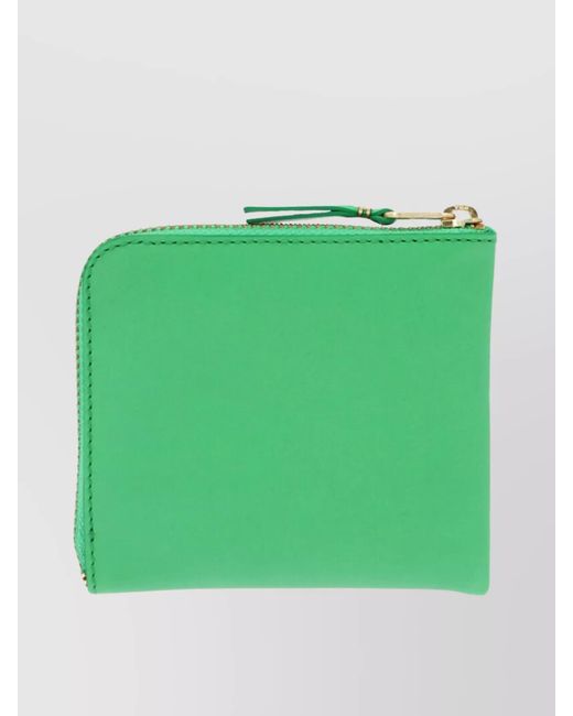 Comme des Garçons Green Leather Purse