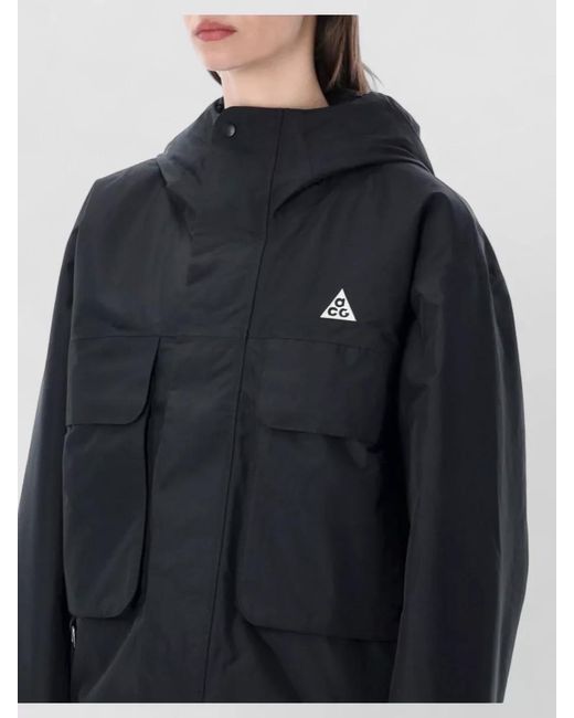 Nike Blue Primaloft Hooded Technical Jacket