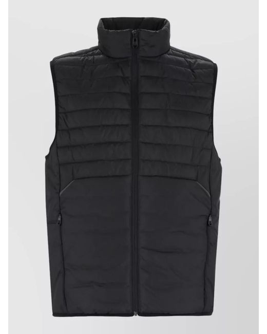 Boss Black Quilted Puffer Jacket for men