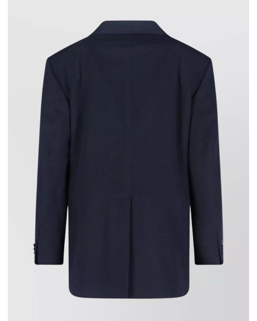Tagliatore Blue Cashmere Blazer