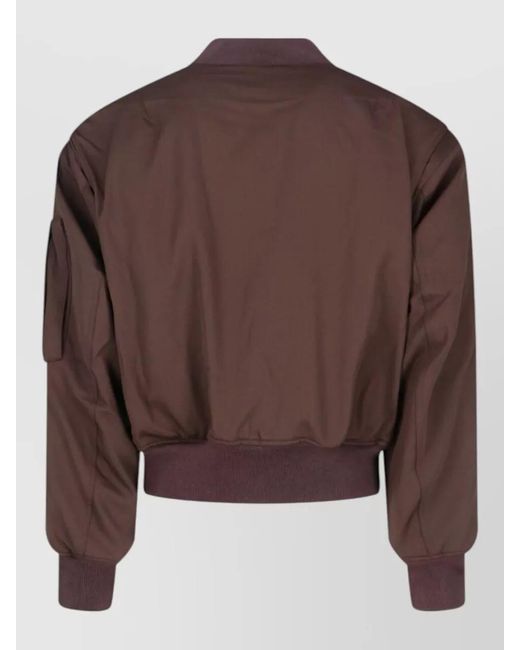 Entire studios Brown Wool Single Breasted Coat for men