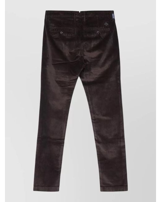 Jacob Cohen Black Slim Fit Denim Trousers Five Pocket Design for men