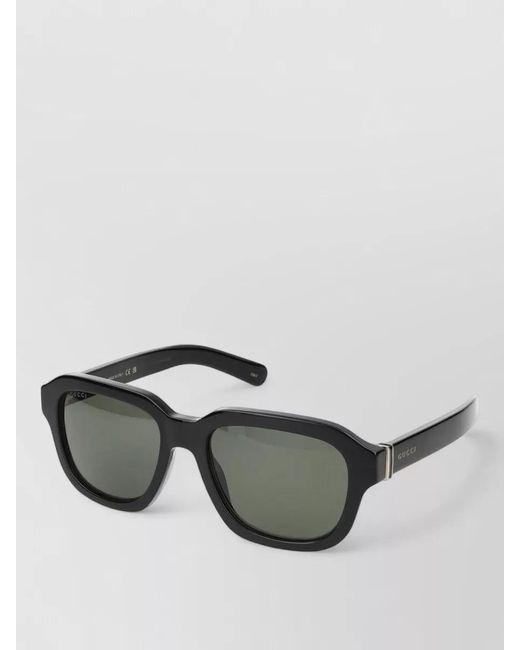 Gucci Gray Sunglasses Gg1508S 001 Square Frame for men