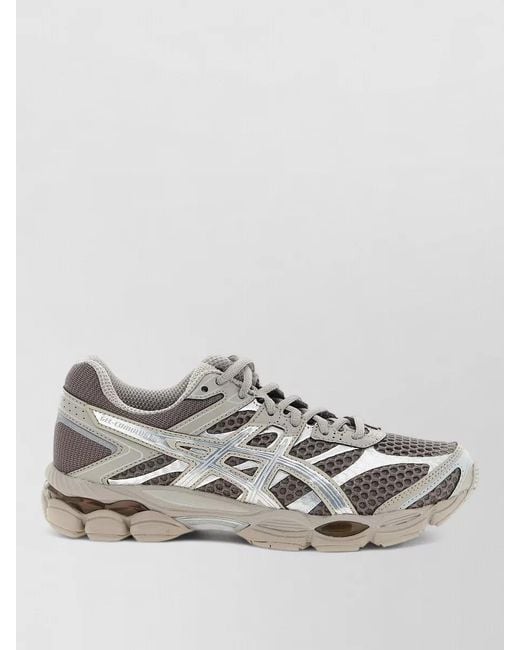 Asics Gray Gel Cumulus 16 Lace Up Running Shoes