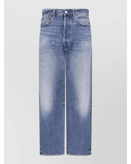 Polo Ralph Lauren Blue Straight Leg Denim Jeans Five Pocket for men
