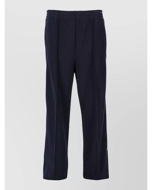 Miu Miu Blue Polyester Track Pants